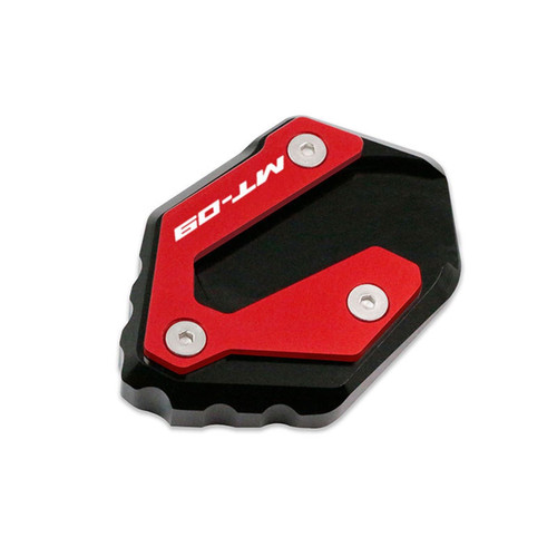 RCESSD Motorcycle Accessories Motorcycle Foot Side Stand Extension Kickstand Pad Enlarge Plate for Yamaha MT 09 Tracer XSR 900 2013-2023 Side Stand Pad (Color : B)