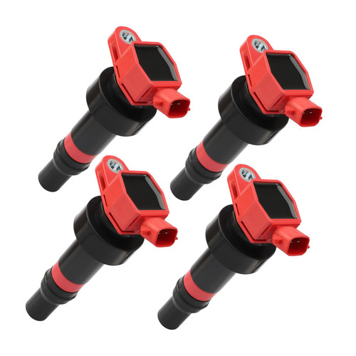 CarBole UF652 Ignition Coils Compatible with Hyundai Accent Veloster, Kia Rio Soul, Replacement for 273012B100 C1803 1788509 GN10634 27301-2B100 COP554 5C1860 48943 6738304 (Pack of 4PCS)