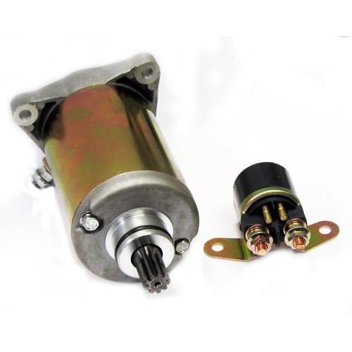 Caltric Starter & Solenoid Relay Compatible with Suzuki Lt300E Quadrunner Lt 300 E 1987 1988 1989