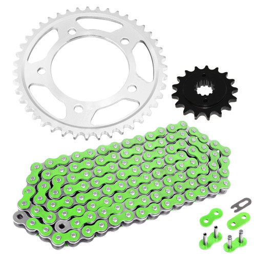 Caltric Drive Chain and Sprockets Kit Compatible with HONDA VT750DC Shadow Spirit 750 2000 2001 2002 2003