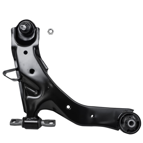 Detroit Axle - Front Control Arm for 01-06 Hyundai Elantra, Lower Right Control Arm w/Ball Joint Assembly 2001 2002 2003 2004 2005 2006 Replacement