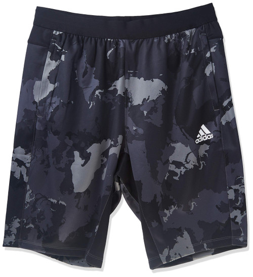 adidas mens Camo City Long Shorts Grey Small