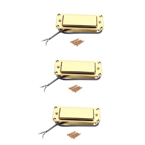 ERINGOGO 3pcs 4 guitar pick punch electric guitar picks humbucker neck pick electric guitar pickups humbucker bridge pick alnico pickups double coil lip gloss earth tones