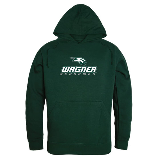 Wagner College Seahawks Freshman Pullover Sweatshirt Hoodie - Forest Green, XX-Large