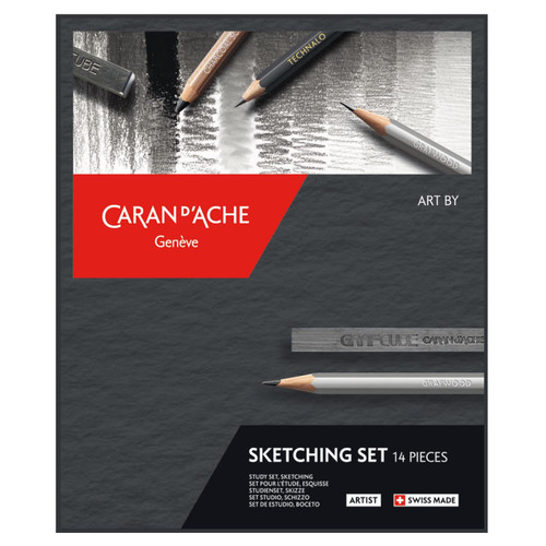 Caran d'Ache Art by Sketch Set 14 Pieces