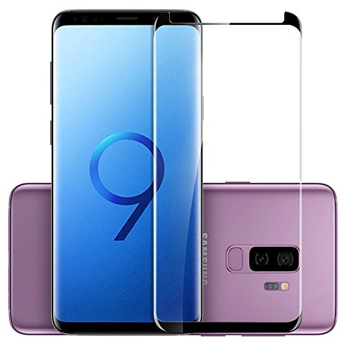 AMZER Kristal Edge2Edge Tempered Glass Curved Screen Protector for Samsung Galaxy S9 Plus - HD Clear