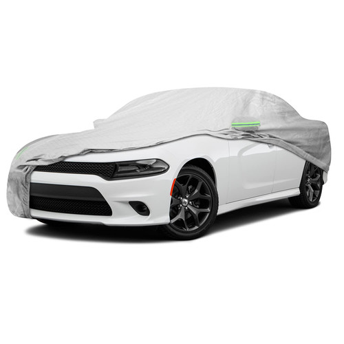 PDKLIN Charger Car Cover Waterproof All Weather for Dodge Charger 2015 2016 2017 2018 2019 2020 2021 2022 2023