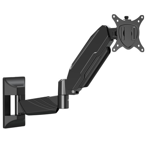 MOUNT PRO Monitor Wall Mount for 13 to 32 Inch Computer Screens, Single Monitor Arm with Tilt/Swivel/Rotation Adjustable, Gas Spring Wall Monitor Mount Holds up to 17.6lbs, Vesa Wall Mount 100x100 MOUNT PRO Monitor Wall Mount for 13 to 32 Inch Computer Screens, Single Monitor Arm with Tilt/Swivel/Rotation Adjustable, Gas Spring Wall Monitor Mount Holds up to 17.6lbs, Vesa Wall Mount 100x100