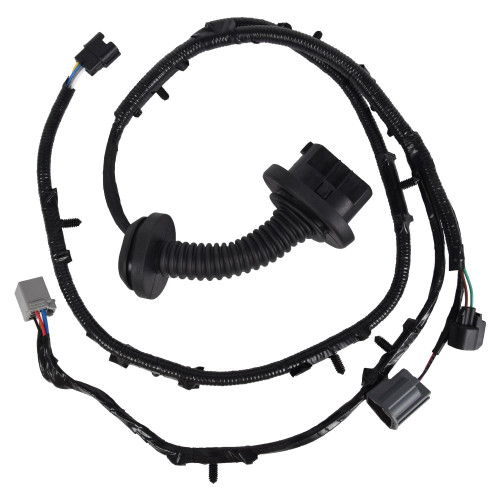 Rear Door Jumper Wire Harness Assembly LH Driver Side Compatible with 2009-2014 Ford F150 Crew Cab Replace# 9L3Z-14631-CAA