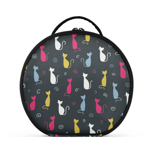 Augenstern Travel Makeup Bag Cosmetic Bag Color-cat-funny-lover Girl Portable Organizer Makeup Train Case Women Toiletry Bag Augenstern Travel Makeup Bag Cosmetic Bag Color-cat-funny-lover Girl Portable Organizer Makeup Train Case Women Toiletry Bag