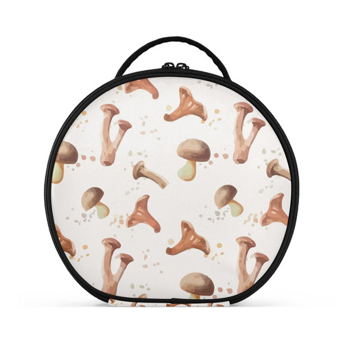 Augenstern Travel Makeup Bag Cosmetic Bag Fresh-mushrooms-funny Girl Portable Organizer Makeup Train Case Women Toiletry Bag Augenstern Travel Makeup Bag Cosmetic Bag Fresh-mushrooms-funny Girl Portable Organizer Makeup Train Case Women Toiletry Bag