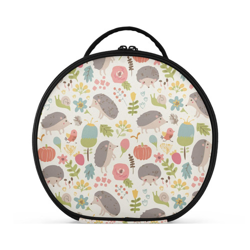 Augenstern Travel Makeup Bag Cosmetic Bag Funny-hedgehog-in-bush Girl Portable Organizer Makeup Train Case Women Toiletry Bag Augenstern Travel Makeup Bag Cosmetic Bag Funny-hedgehog-in-bush Girl Portable Organizer Makeup Train Case Women Toiletry Bag