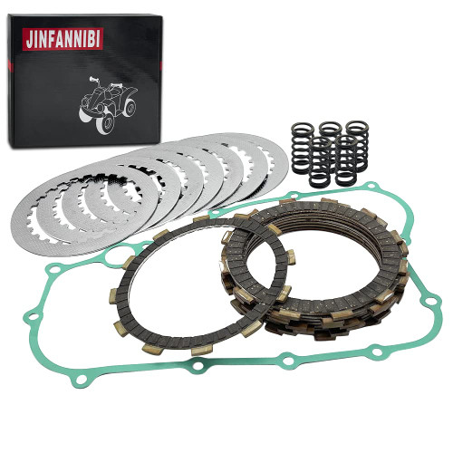 JINFANNIBI Clutch Kit Heavy Duty Springs and Cover Gasket Compatible for Honda CRF 250 CRF250R 2008 2009 CRF250X 2004-2017