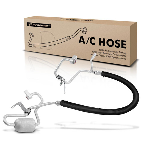 A-Premium A/C Discharge Line Hose Assembly Compatible with Ford Fusion 2013-2016 2.0L, Lincoln MKZ 2013-2016 2.0L, Compressor to Condenser A-Premium A/C Discharge Line Hose Assembly Compatible with Ford Fusion 2013-2016 2.0L, Lincoln MKZ 2013-2016 2.0L, Compressor to Condenser