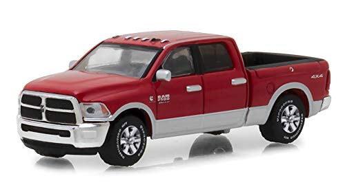2018 Dodge Ram 2500 Big Horn Pickup Truck Red Harvest Edition Hobby Exclusive 1/64 Diecast Model Car by Greenlight 29953