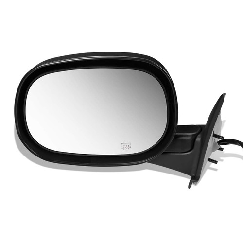 DNA Motoring OEM-MR-CH1320159 Factory Style Powered Adjustment Mirror with Heated Glass Left Side View Door Mirror Compatible with 98-01 Dodge Ram 1500 2500 3500