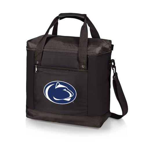 PICNIC TIME NCAA Penn State Nittany Lions Montero Tote Cooler Bag, Soft Cooler Bag, Picnic Tote, (Black)