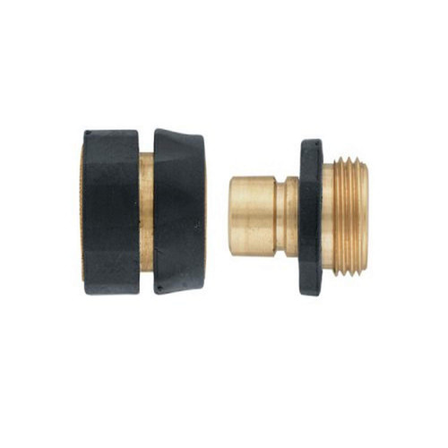 5-Pack Orbit Brass Hose Shut-Off Quick Connect Set 58285