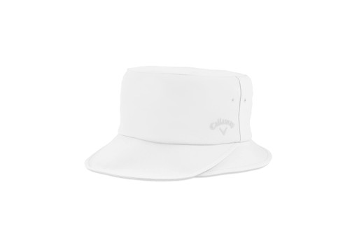Callaway womens Solar Noon Bucket Sun Hat, White, One Size US