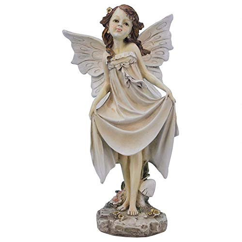 Design Toscano LY79214 Calla The Wildflower Meadows Fairy Garden Statue, Full Color