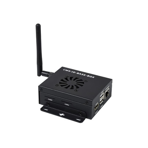 Mini-Computer Based On Raspberry Pi Compute Module 4 (CM4 NOT Included), Inside Mini IO Board Lite Ver, with Cooling Fan, Metal Case Cover