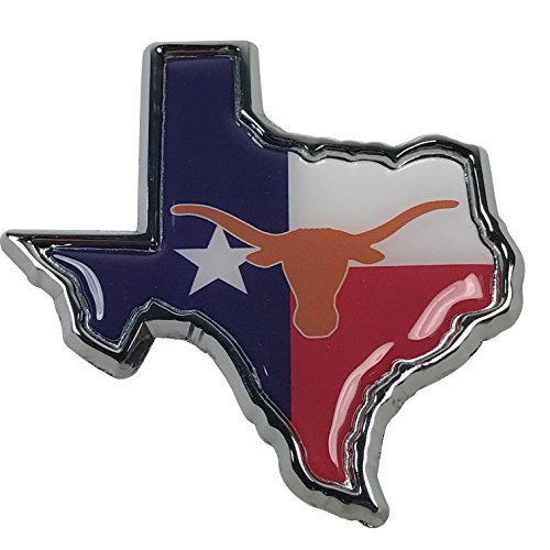 University of Texas Longhorns METAL Auto Emblem (Texas flag logo) University of Texas Longhorns METAL Auto Emblem (Texas flag logo)