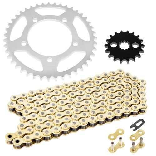 Caltric Drive Chain and Sprocket Kit Compatible with Suzuki GSX-R1300R Hayabusa 2008 2009 2010-2016