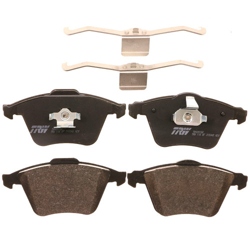 TRW Pro TRH0915A Disc Brake Pad Set For Mazda 3 2007-2013, Front, And Other Applications