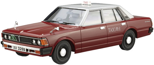 Aoshima Bunka Kyozai 1/24 The Model Car Series SP01 Datsun 220C 1979 Hong Kong Tetsushi Plastic Model