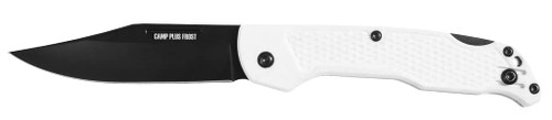 ONTARIO KNIVES Camp Plus EDC Frost White 4315 Stainless Lockback Pocket Knife