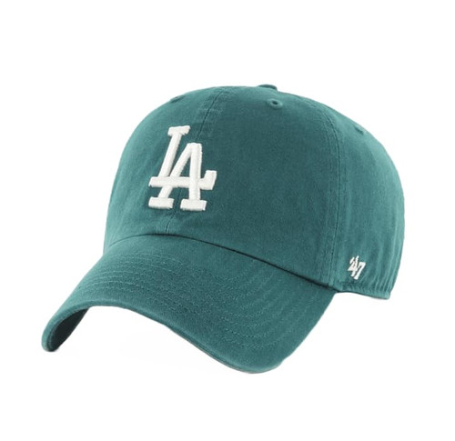 '47 Brand Los Angeles Dodgers Adjustable Clean Up Cap, Pacific Green '47 Brand Los Angeles Dodgers Adjustable Clean Up Cap, Pacific Green
