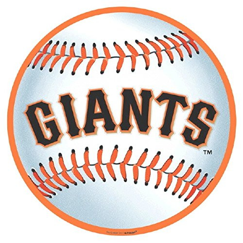 "San Francisco Giants Major League Baseball Collection" Cutout, Party Decoration