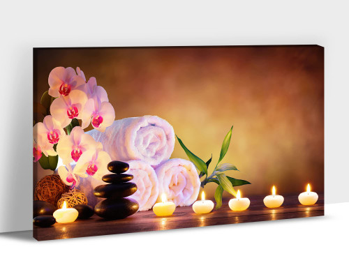 Zen Wall Art - Zen Room Decor, Still Life Canvas Prints Candles & Magnolia Flower Picture for Zen Office Decor, Zen Stones Poster Framed Artwork for SPA Bathroom Yoga Room Wall Decor 18x24 inches Zen Wall Art - Zen Room Decor, Still Life Canvas Prints Candles & Magnolia Flower Picture for Zen Office Decor, Zen Stones Poster Framed Artwork for SPA Bathroom Yoga Room Wall Decor 18x24 inches