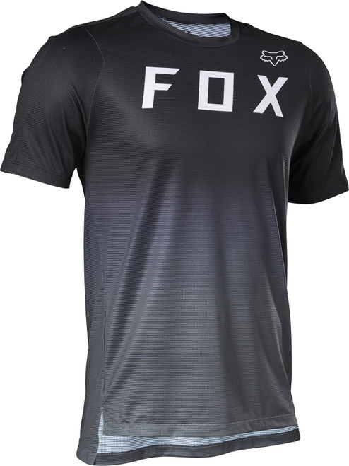 Fox Racing Men's Flexair SS Mountain Bike Jersey, Black, X-Large