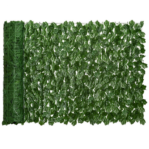 DearHouse Artificial Ivy Privacy Fence Wall Screen, 98.4x39.3in Artificial Hedges Fence and Faux Maple Leaf Decoration for Outdoor Garden Decor DearHouse Artificial Ivy Privacy Fence Wall Screen, 98.4x39.3in Artificial Hedges Fence and Faux Maple Leaf Decoration for Outdoor Garden Decor