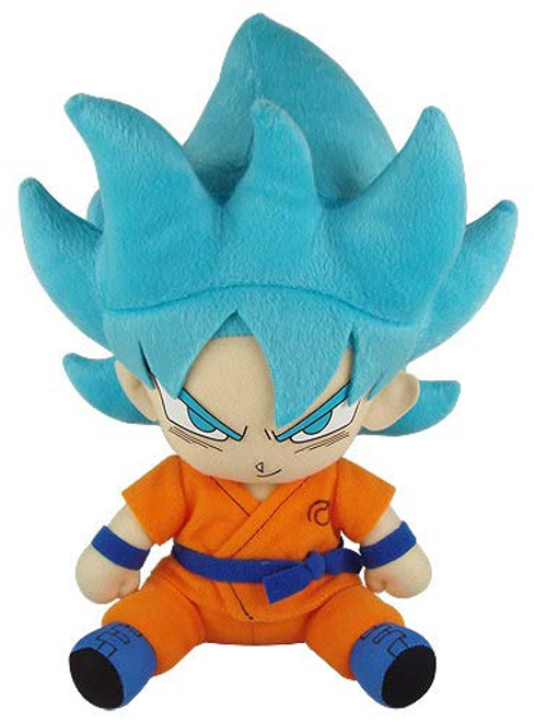 Great Eastern Entertainment Dragon Ball Super - SSGSS Goku Sitting Pose Plush