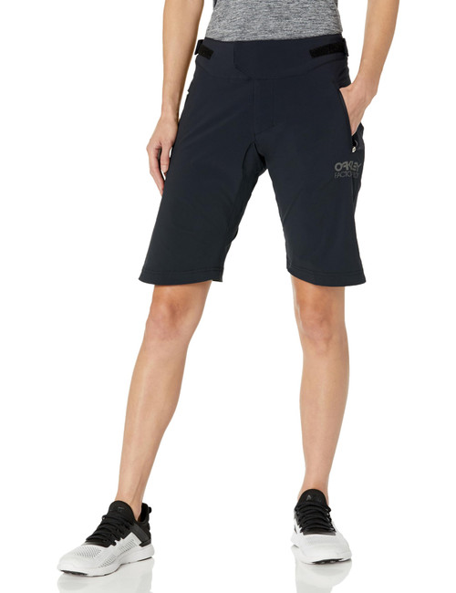 Oakley Women's W Factory Pilot Lite Short I, Blackout