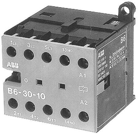 ABB B6-30-10-84 3P, Contactor, IEC, 120V AC