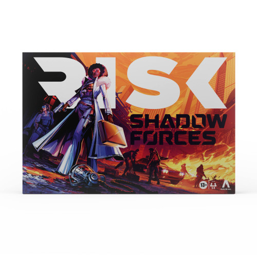 Hasbro Gaming Risk Shadow Forces Strategy Board Game, War Games for Adults and Family, Ages 13 and Up, for 3-5 Players, Avalon Hill