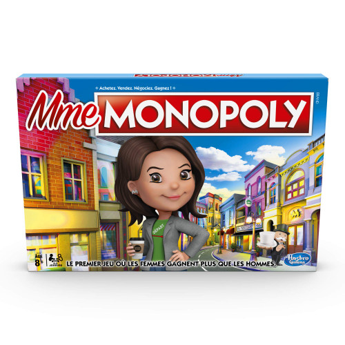 Mme Monopoly - Family Board Game - French Version
