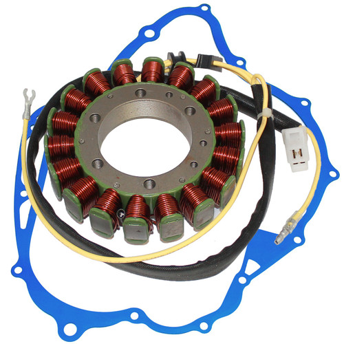 Caltric Stator and Crankcase Cover Gasket Compatible With Yamaha Xv1100 Xv-1100 Virago 1100 1986-1999