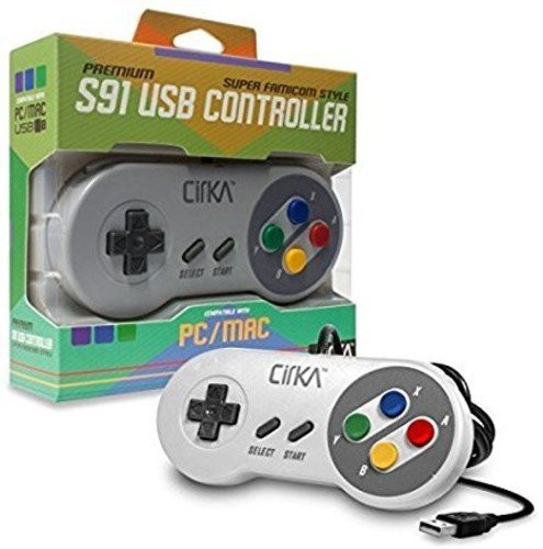 CirKa "S91" Premium SNES USB Controller for PC/ Mac (Super Famicom)