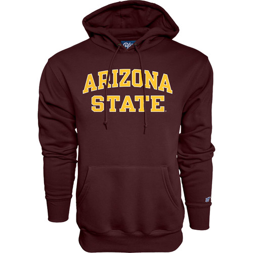 Blue 84 Men's Arizona State Sun Devils Hoodie Arched Team Color, Team Color, Small Blue 84 Men's Arizona State Sun Devils Hoodie Arched Team Color, Team Color, Small