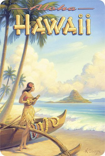 Hawaiian Vintage Postcards Pack of 30 - Aloha Hawaii by Kerne Erickson