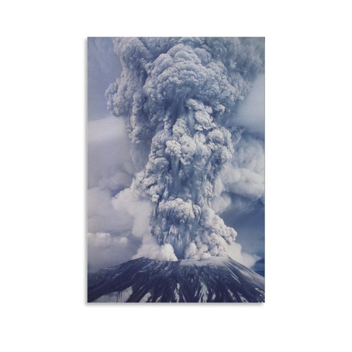 MLXFCGA Mount St Helens Eruption Poster Wall Art Paintings Canvas Wall Decor Home Decor Living Room Decor Aesthetic 24x36inch(60x90cm) Unframe-Style MLXFCGA Mount St Helens Eruption Poster Wall Art Paintings Canvas Wall Decor Home Decor Living Room Decor Aesthetic 24x36inch(60x90cm) Unframe-Style
