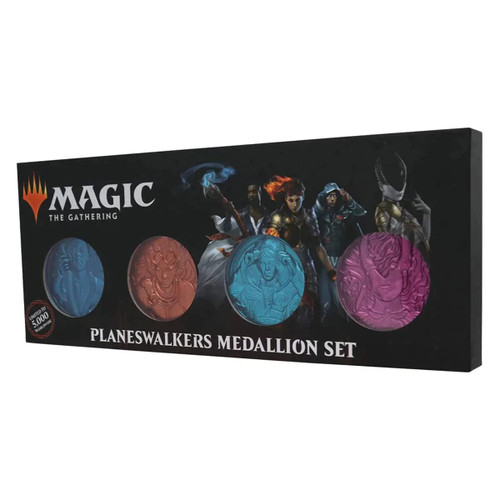 Fanattik Official Magic The Gathering Medallion Set Limited Edition - Magic The Gathering Collectible - Only 5000 Worldwide - Magic The Gathering Gifts
