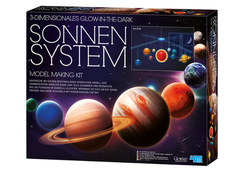 4M Solar System Mobile 3D Making Kit (Multi-Colour)