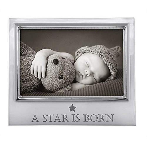 Mariposa A STAR IS BORN 4-Inch by 6-Inch Signature Frame, Silver