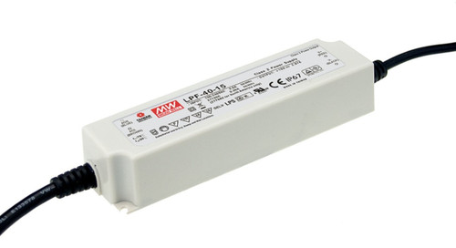 LED Driver 40.32W 48V 0.84A LPF-40-48 Meanwell AC-DC SMPS LPF-40 Series MEAN WELL C.V+C.C Power Supply
