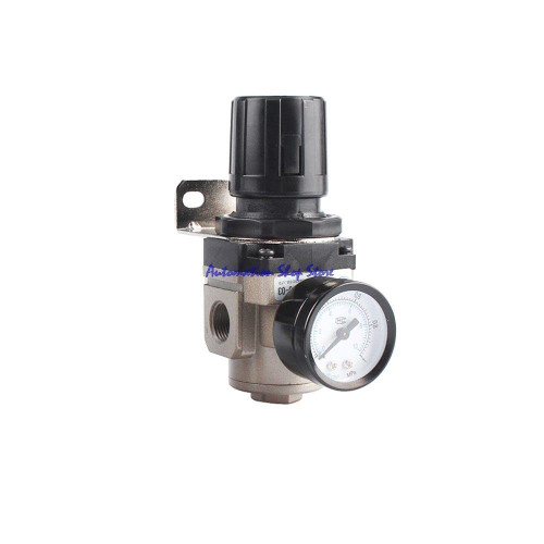 Air Control Compressor Pressure Gauge Relief Regulating Regulator Valve AR3000-03 3/8'' Port Size SMC Type Pneumatic Valve